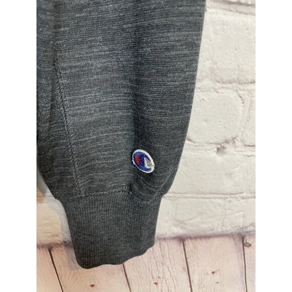 Champion Men's Textured French Terry Crewneck Long Sleeve Sweatshirt sz S, EUC - Picture 4 of 7